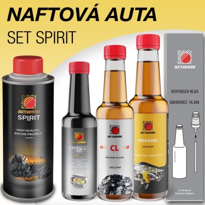 Kompletní ošetření pro naftová auta se slevou -10 % - verze SPIRIT